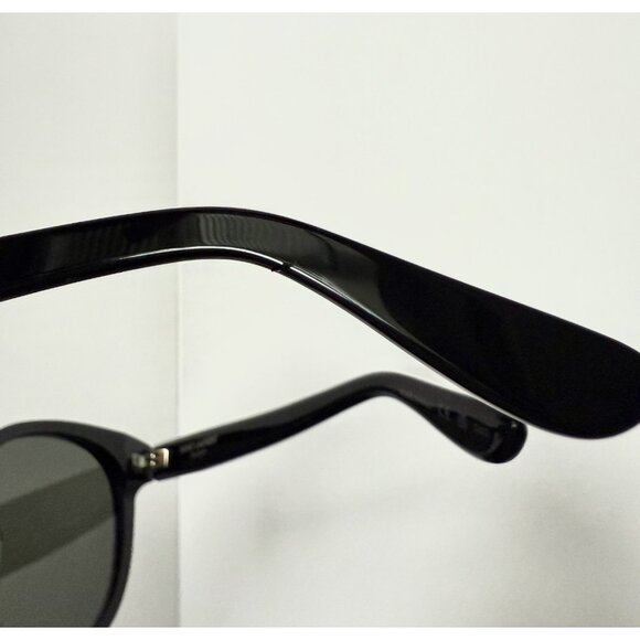 Saint Lauren Paris SL M25/K 001 Black Sunglasses 58mm Handmade in Italy Unisex - Picture 7 of 15